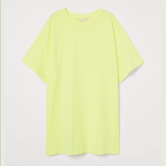 NWOT Oversized Neon Shirt - Picture 1 of 1